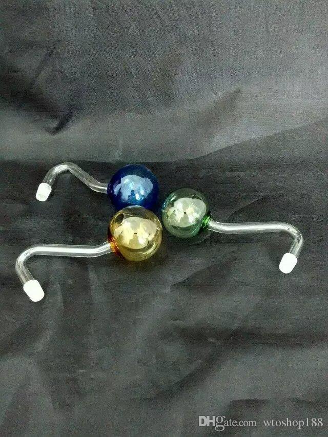 

Large color bubbling pot Wholesale Glass bongs Oil Burner Glass Water Pipes Oil Rigs Smoking Free