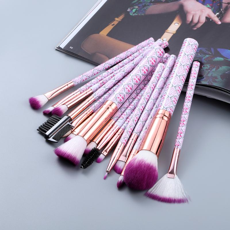 

5/10/15pcs Classical Makeup Brushes Set Powder Eye Shadow Foundation Edge Control Brush Brochas Maquillaje Maquiagem Cosmetic