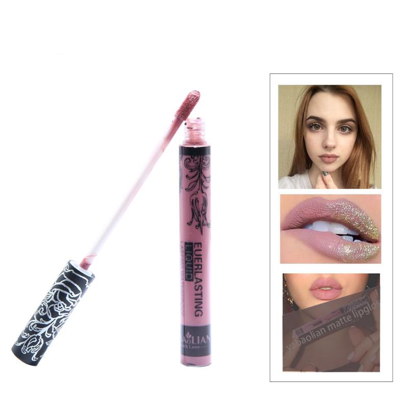

12 Colors Hot Sexy ruby rose clear lip gloss MaLiquid Lipstick waterproof Long lasting Lip tint cosmetics best makeup Kit