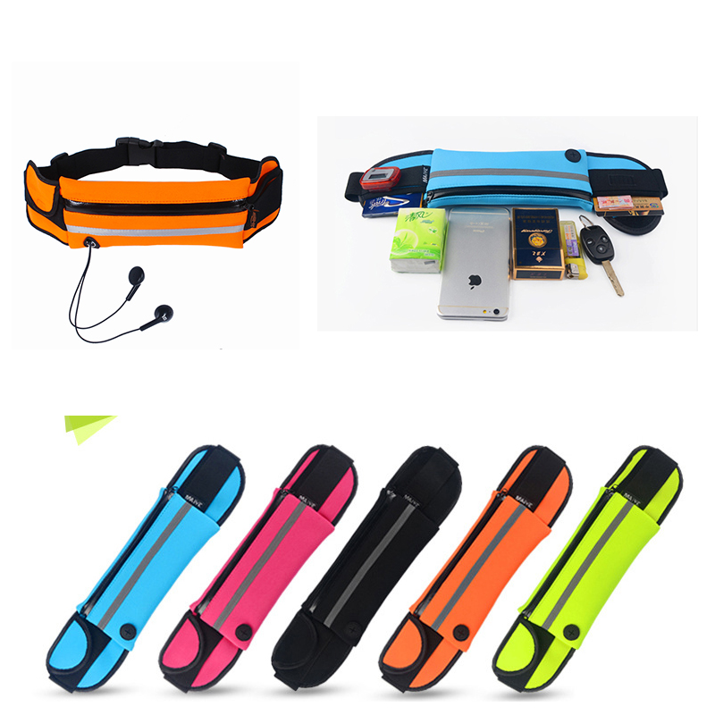 

5 colors waterproof pockets outdoor running cycling travel hiking out sports pockets waterproof portable pockets post