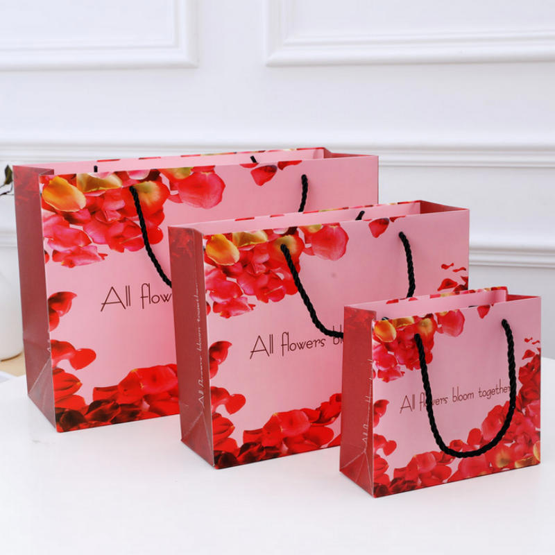 5 X Rojo Y Blanco Fiesta Cajas De Comida Cajas de Regalo Favor Bolsas San Valentín favor Caja