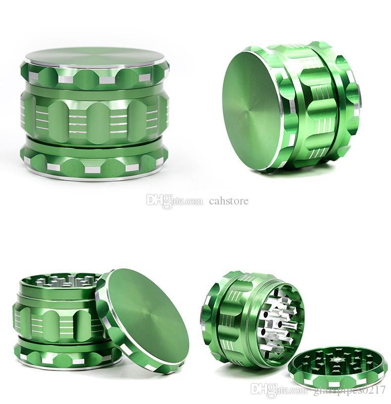 

Big Quality 63mm 4pc CNC metal Aluminum SharpStone grinder Smoking tobacco herb Sharp Stone grinder for smoking
