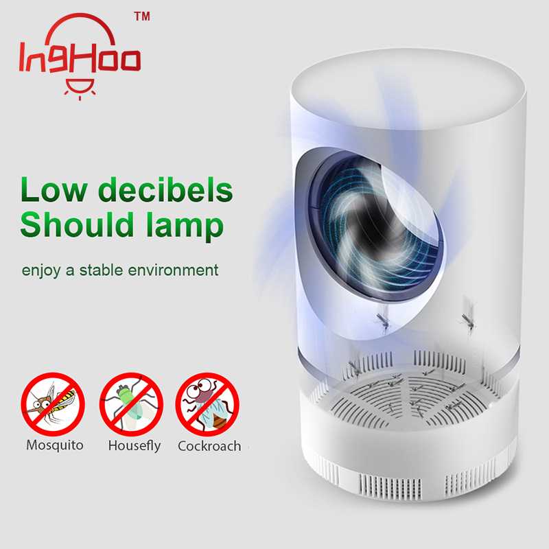 

IngHoo Electric LED Mosquito Lamps Mosquito Trap Light Anti Insect Repellent Killer Pest Control Insect