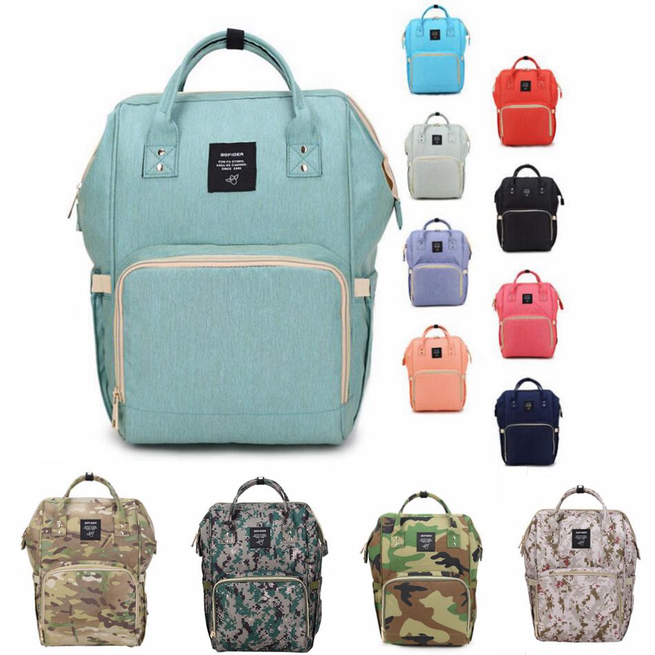 Sacs à couches Maman Sac à dos Nappies Sac à dos Mode Mère Maternité Sacs À Sacs à dos Enfants Desinger Sacs d'infirmière Sacs d'extérieur OOA218