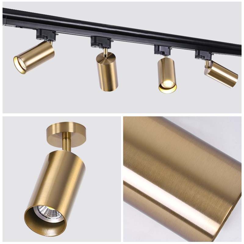 Best Quality Modern Gold Metal Rotating Spotlights LED Ceiling Lamp