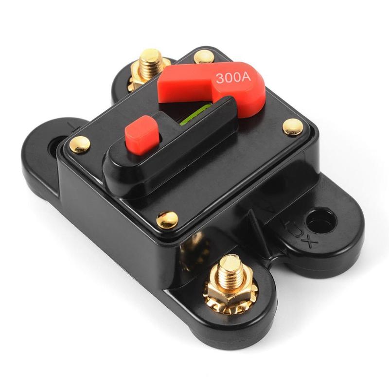 

300A/200A/100A/60Amp DC Circuit Breaker Car Auto Marine Stereo Audio Fuse 12V