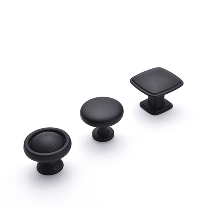 

Alloy Black Round Cabinet Knobs and Pulls Furniture Handles and Pulls for Kitchen and Bathroom Cabinets Dresser Cupboards Drawers Shutters