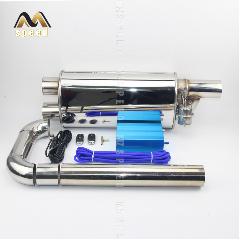

car Accessories Exhaust valve controller stainless steel muffler upgrade left and right exhaust tailpipes for E46 E90