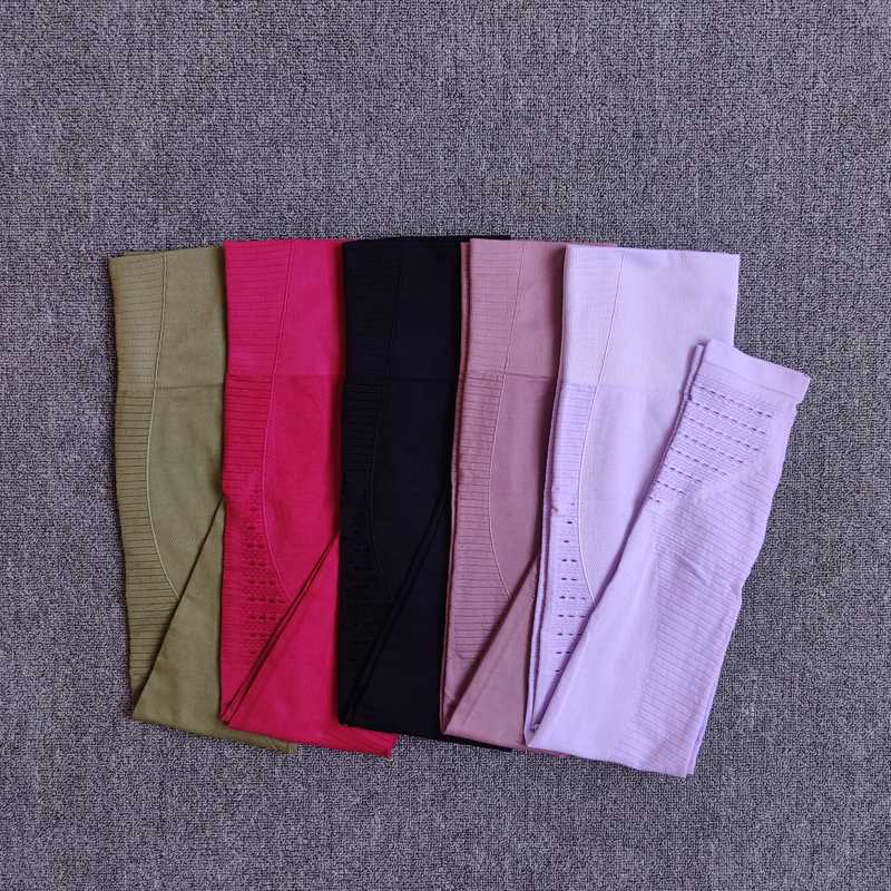 

Seamless Yoga Pants Stretchy High Waist Tights Sports Pants Women Push Up Running Tummy Control Gym Fitness Leggings, Black