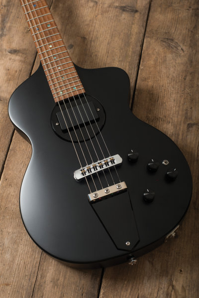 

Rare Model 1 Special C Electric Guitar, All Black Satin Limited Edition, Unbound Mahogany body, Bound hardwood veneered peghead