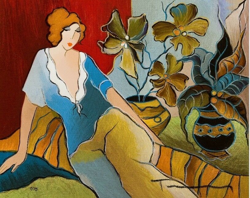 

Home Deco Art Itzchak Tarkay Oil Painting Libi Handcrafts /HD Print Oil Painting On Canvas Wall Art Canvas Pictures 19
