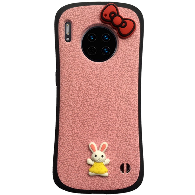 

19201 silicone case for huaweiP30 protective soft back cover, Black