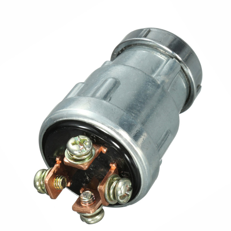 12V Car Boat Motorcycle Ignition Starter Key Switch Barrel 4 Position With 2 Keys Universal-image-493249433