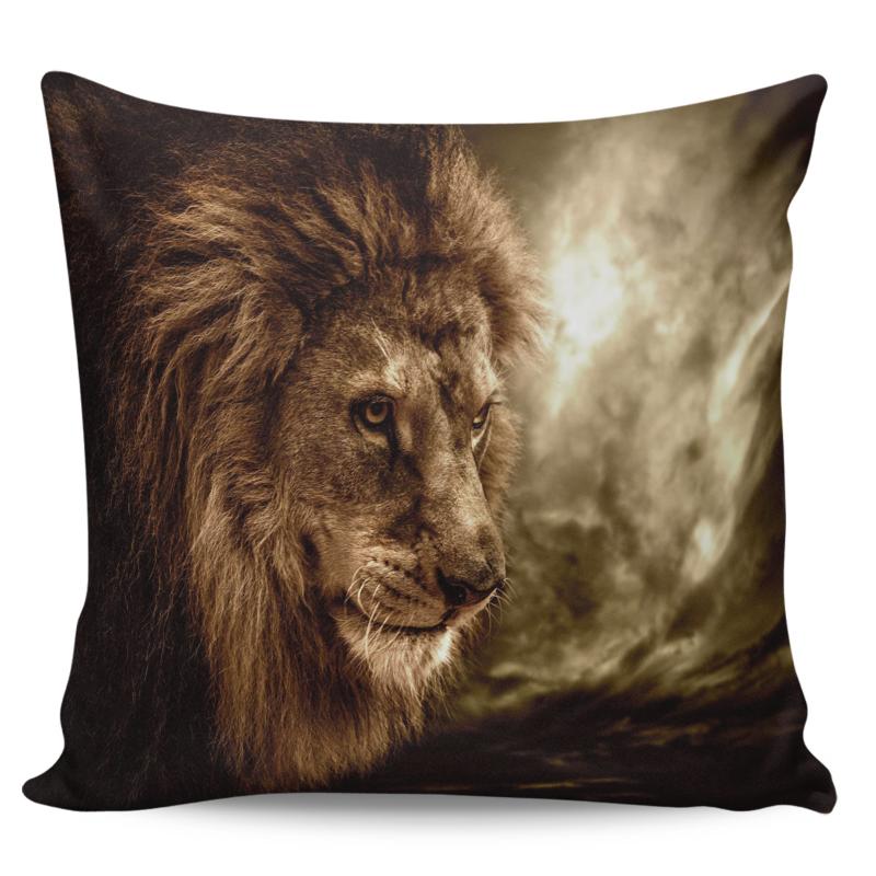 

Lion Wild Animals Pillowcases Long Pillow Case Pillow Sack Pillowslip Bedding Multi-Size Cover, As pic