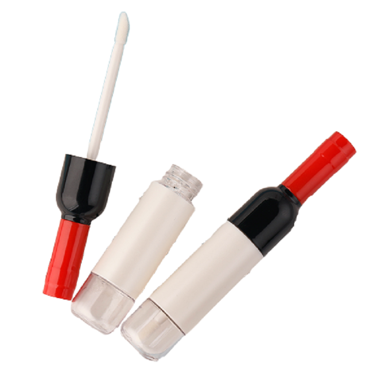 

New Empty Plastic Lip Gloss Tube Transparent Round Cosmetic Container Lip Gloss Wand Tubes Elegant Refillable Bottle 30pcs 50pcs