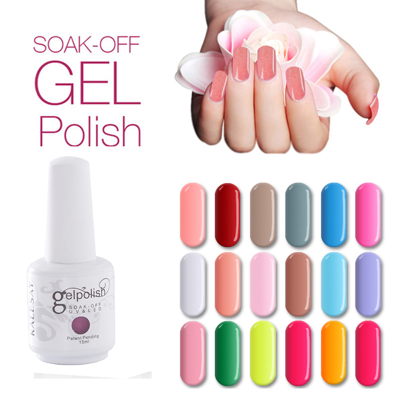 

15ml UV Gel Nail Polish Long Last Nail Nude Pink Color Gel Polish GelLak ink Lacuqer Gelpolish Esmaltes Semi Permanent, 003