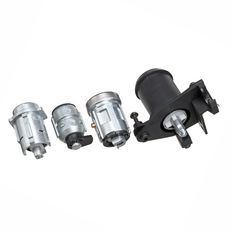 Lock Set of Door Ignition Barrel w+2 Keys 1479660 For Ford Fiesta MK V Fusion-image-492818725