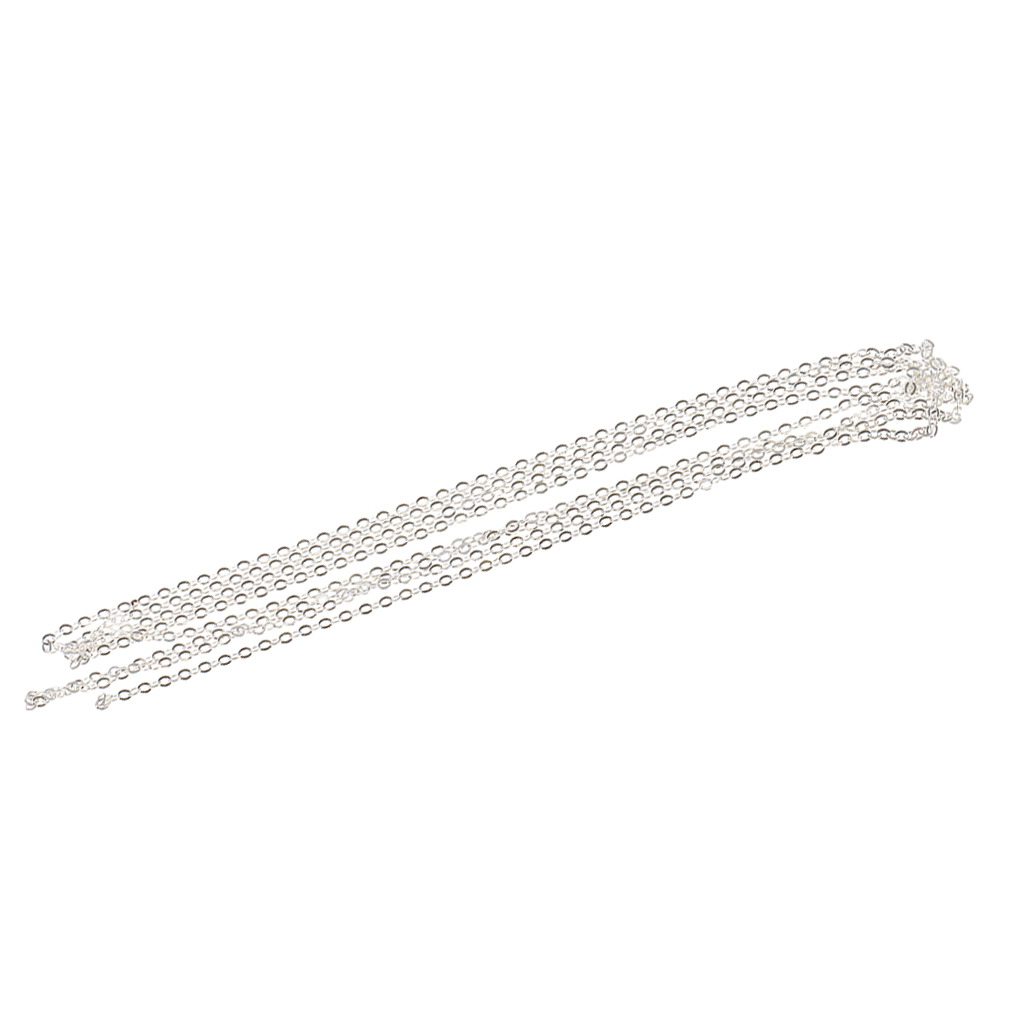 

100cm Sterling Silver Cable Chain Links for DIY Jewelry Making