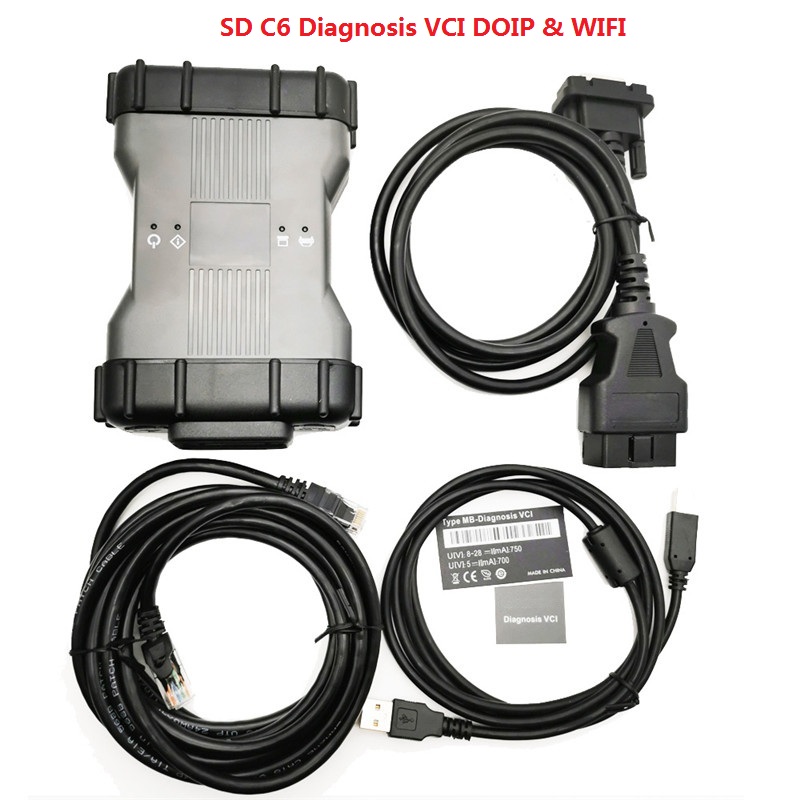 

Best DoIP Mb star C6 Diagnosis VCI Multiplexer Full set with V2020.03 Software Diagnostic Tool