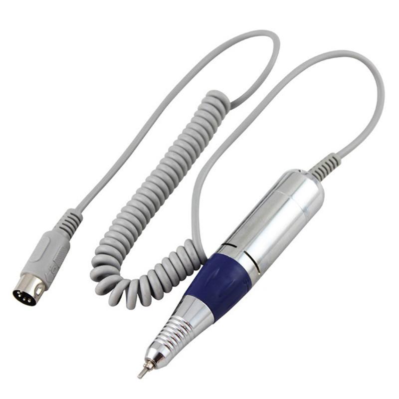 

Art Tool Durable Metal Handle Handpiece Low Noise Electric Nail Drill High Speed For 30000RPM Manicure Pedicure Polishing Salon