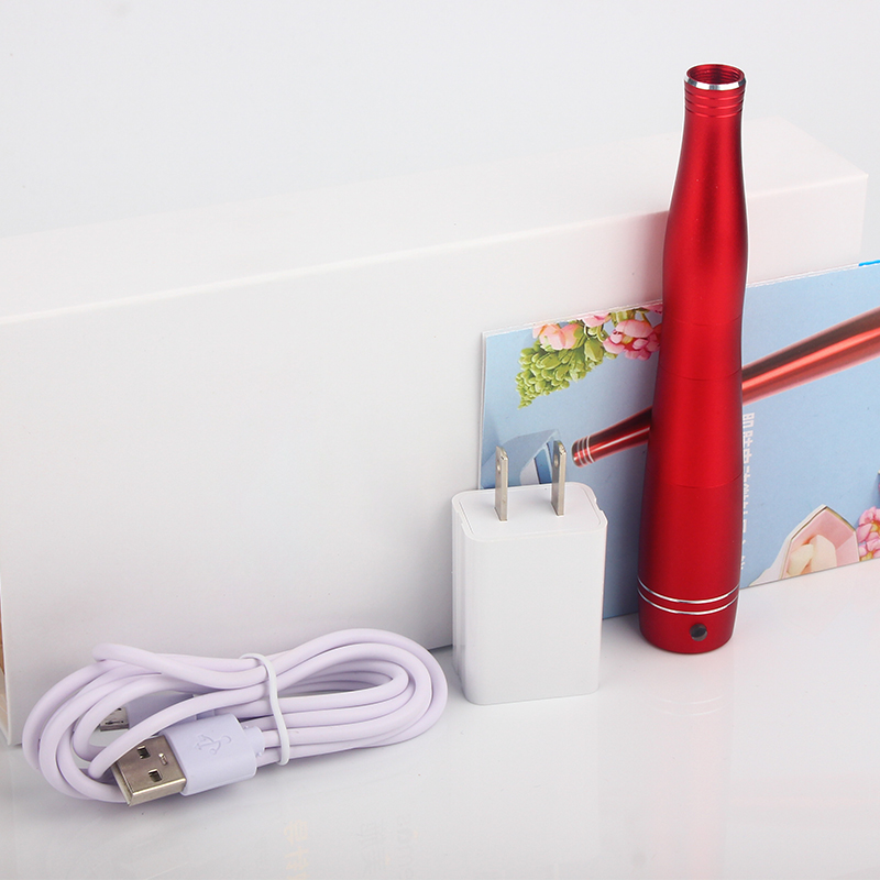 

3 color dr pen Electric Derma pen permanent makeup machine electric skin care kit tools microneedle derma tattoo machine gun