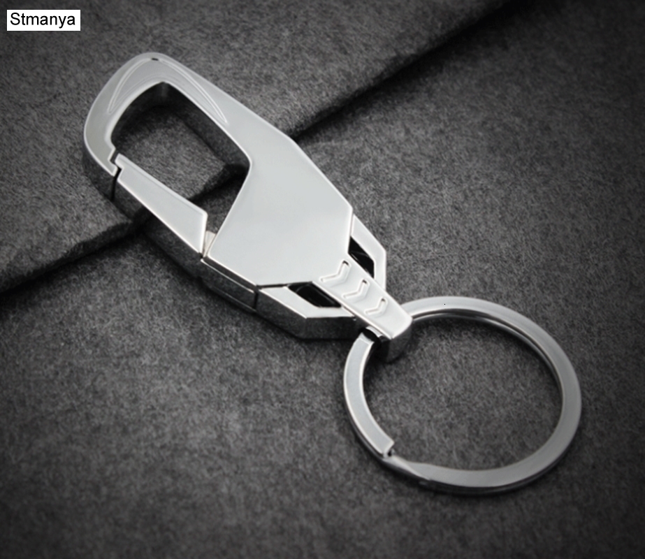 

Man Waist Hung Metal Key Chain Fashion New Bag Charm Accessories Good Quality Car Key Holder Best Small Gift Keychain