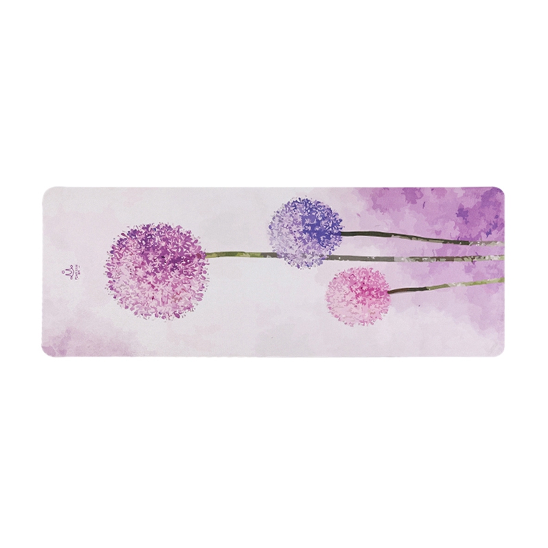 

5MM Household Non-Slip Yoga Mat Environmental Protection Tasteless Sports Mat Fitness Pink, Red