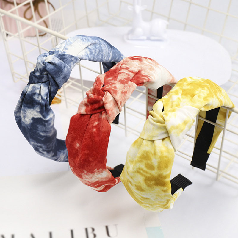 

Bohemian Vintage Tie Dye Knot Headband Hairband Hair Accessories Hair Jewlry