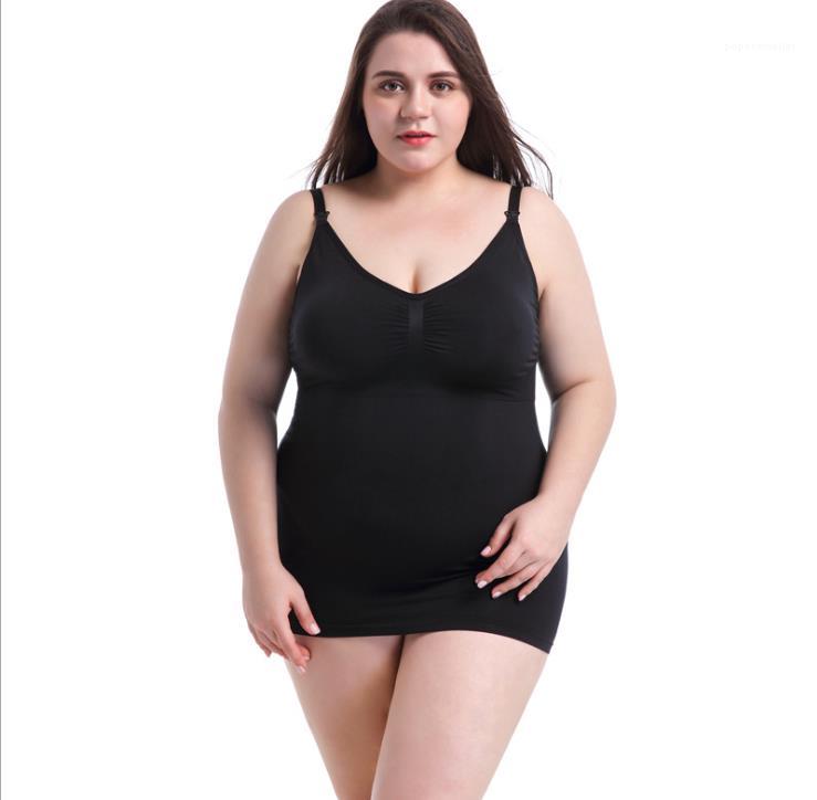 Gilet femelles Taille Plus Vêtements Femmes 5XL Oversize enceinte Sous-vêtements Designer Spaghetti Strap allaitement Soutien-gorge sans couture