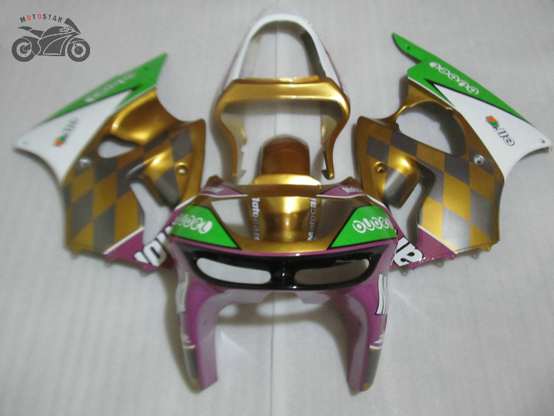 

Customize Chinese Fairing kits for Kawasaki Ninja ZX6R 1998 1999 ZX-6R body repair road race motorcycle fairings bodywork ZX 6R 98 99, Same as picture