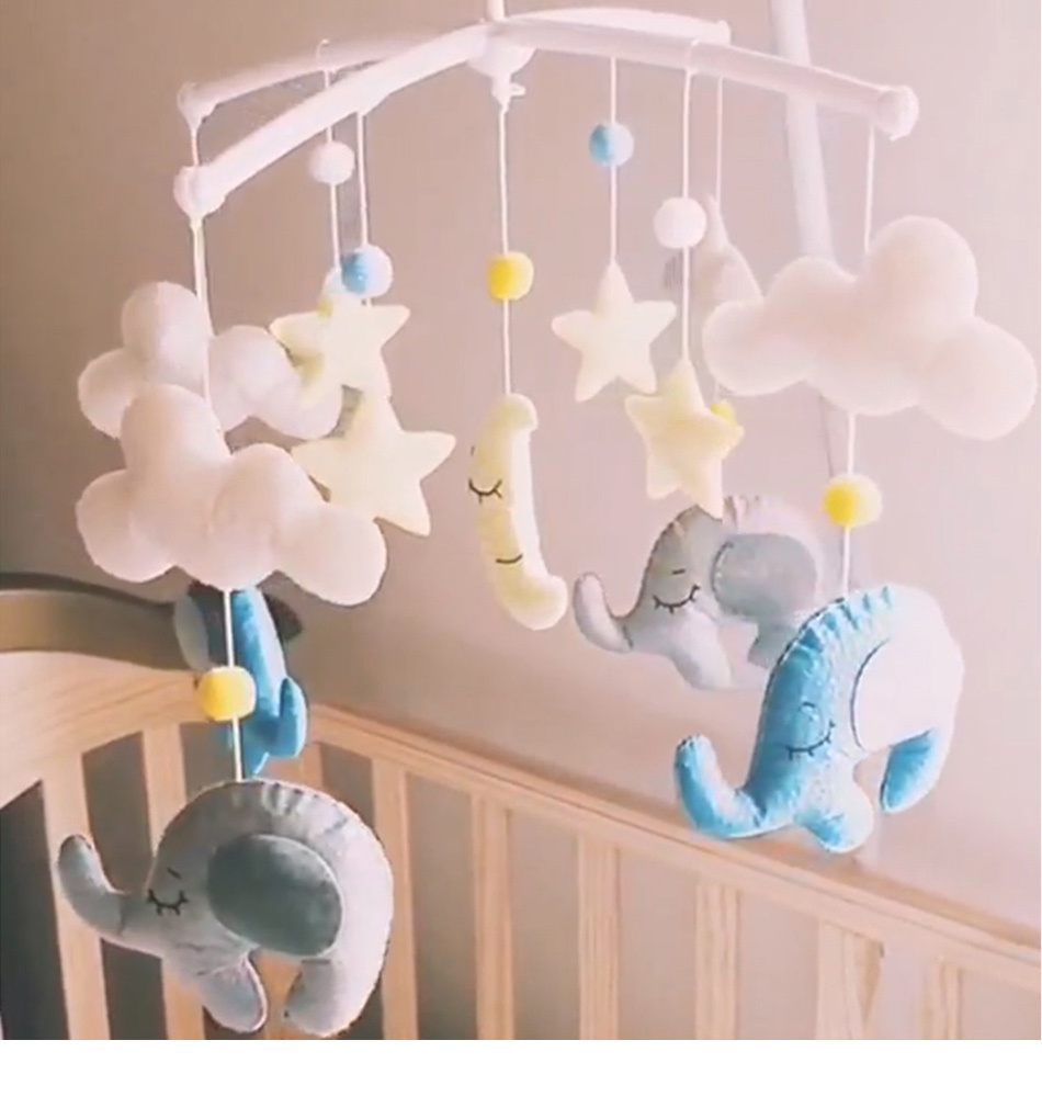 Campana de cama de bebé proyectable campana juguete de 0 a 12 meses 