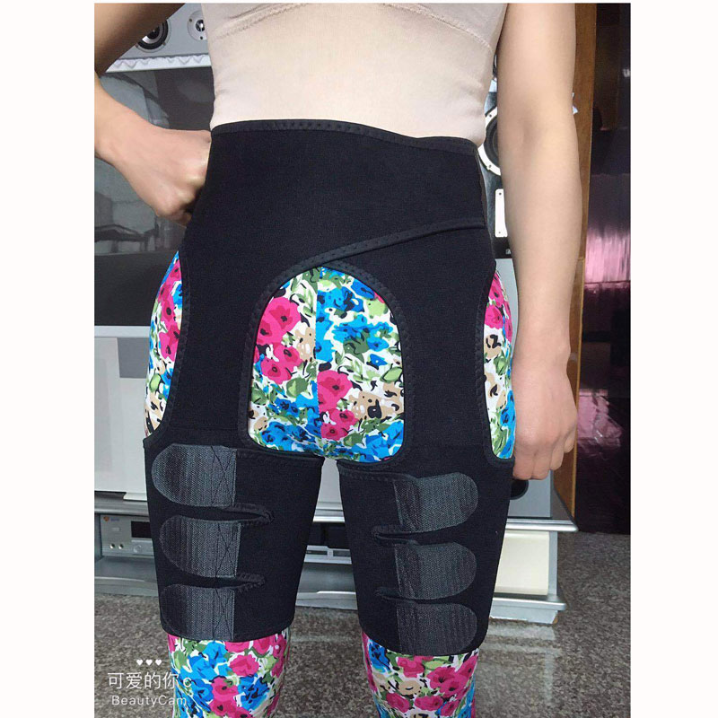 

Neoprene Thigh Shaper Support Waist Trainer Heating Sticker Thigh Trimmer Shapewear Adjustable Compression Wrap, Yr20006a
