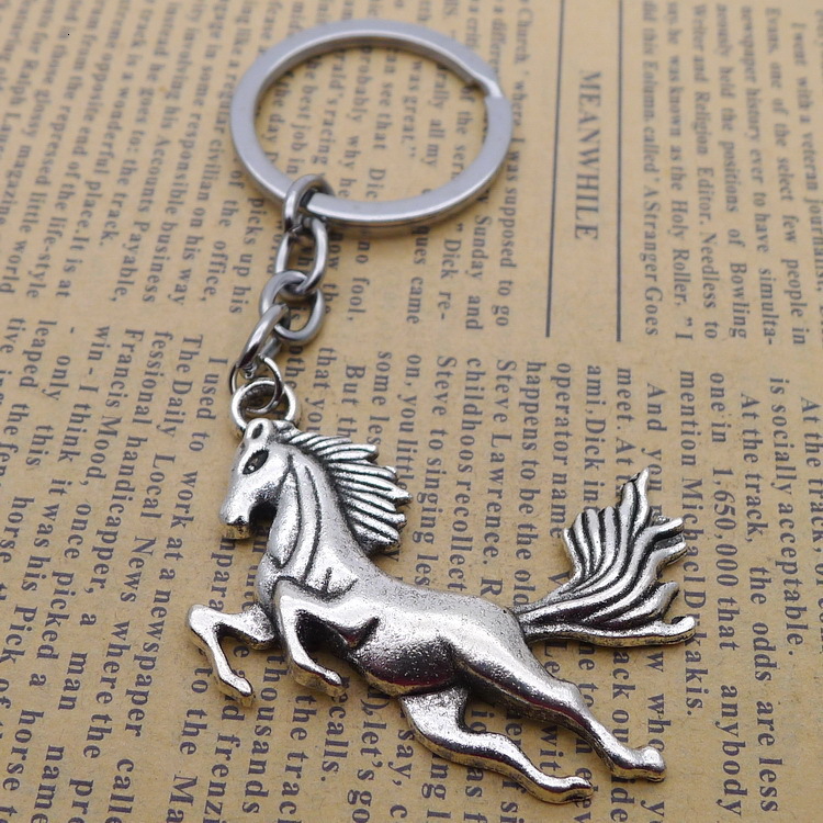 

Alloy Tuba Pegasus Key Pendant Buckle Ancient Silver Ornaments Parts
