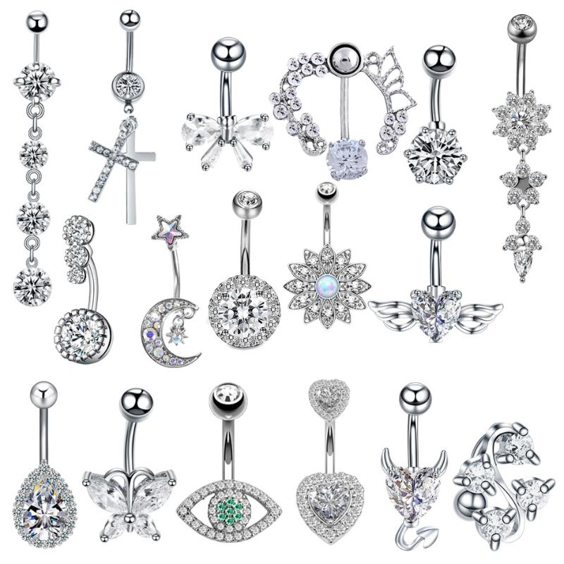 

Other 1PC Steel Belly Button Piercings Sexy Navel Piercing Rings Nombril Ear Ombligo Navelpiercing Body Jewelry