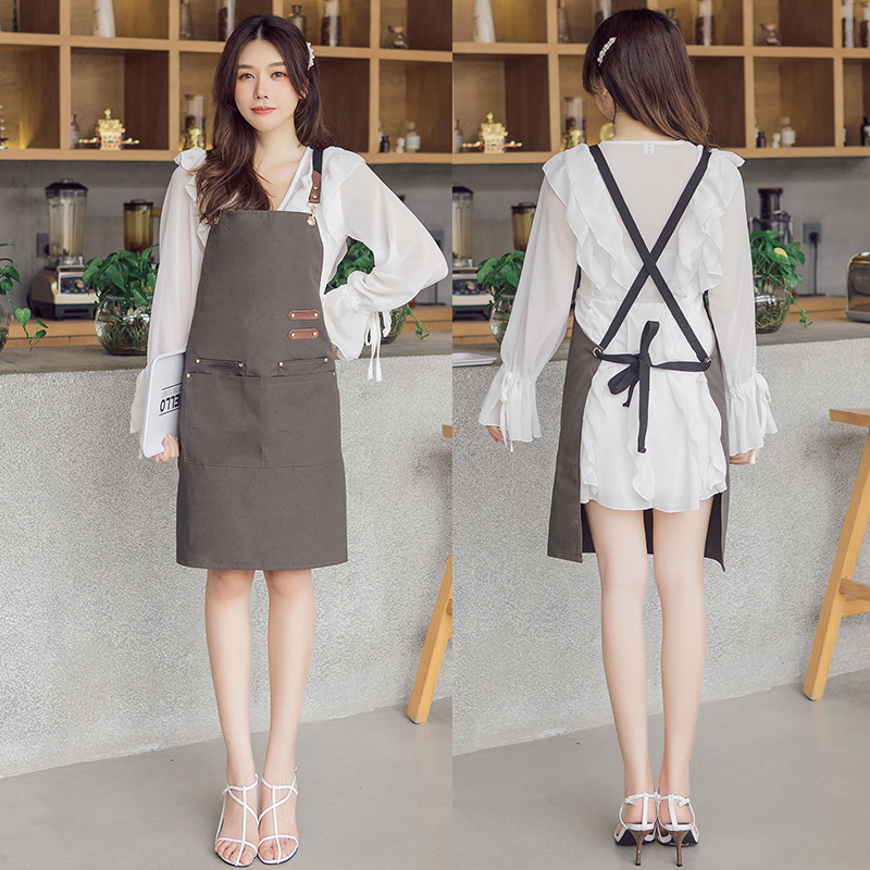

Canvas apron custom printing customized waist