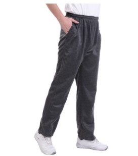 

Summer new trousers solid color loose sports casual pants drawstrings pants ins super fire nine points men's, 1 black