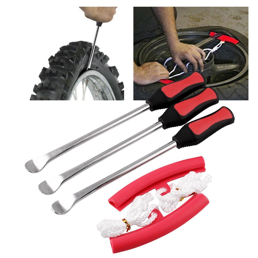 5Pcs Neumáticos Rueda Llanta Borde Protector Cubierta Herramienta Para Moto