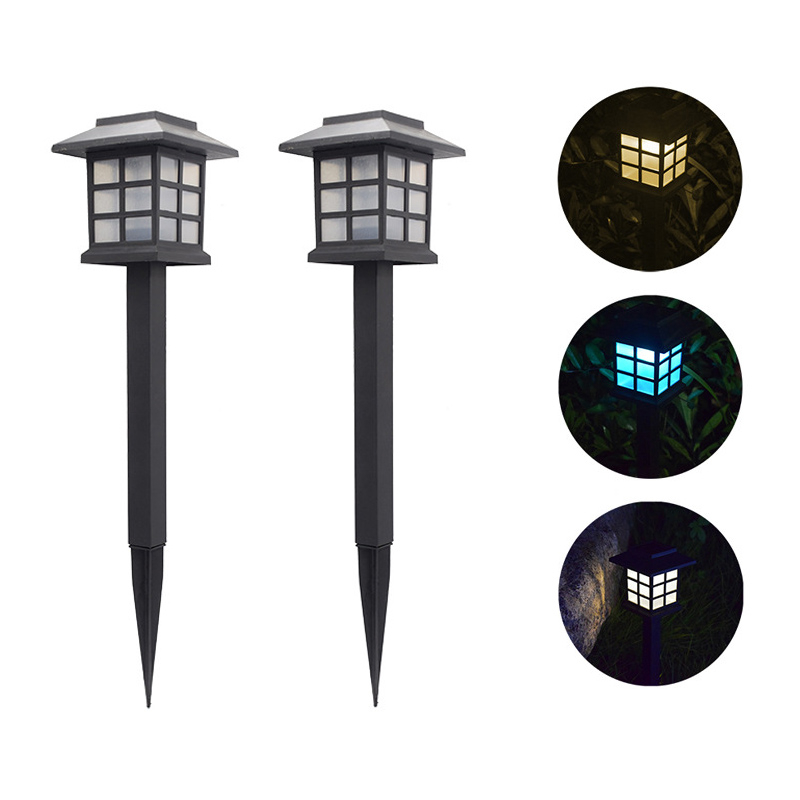 

Solar Lantern Lawn Lamps Outdoor Garden Pathway Lights LED Spotlight for Lawn Patio Yard Walkway Driveway