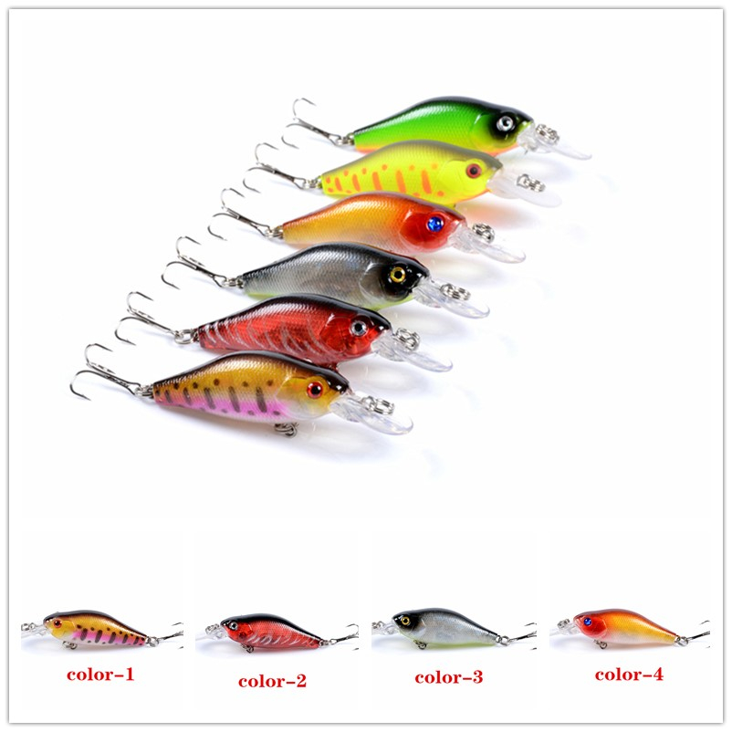 

New Classic Suspending Squarebill Crankbait 7cm 6.8g Lifelike Laser Crank hard lure bass fishing lure
