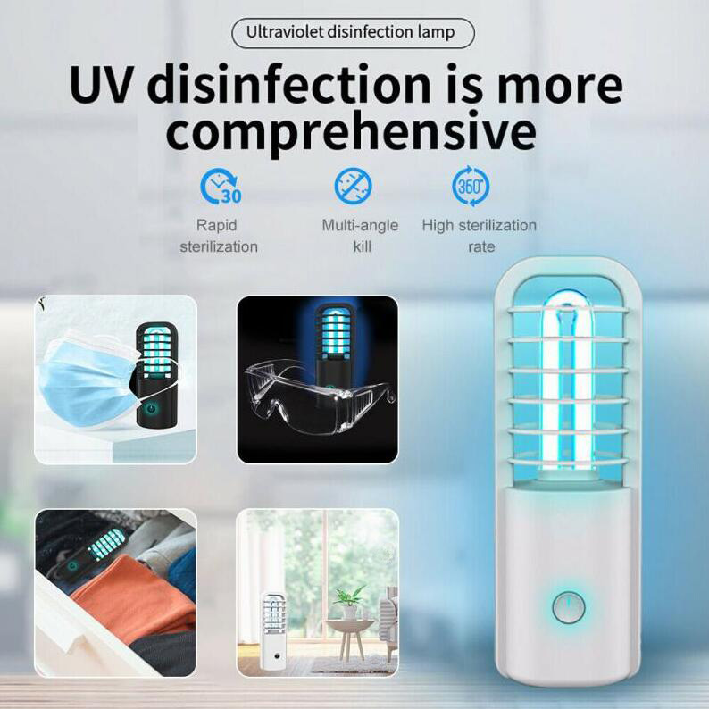 

UV-C Germicidal Sterilization Tube Shoe Disinfecting Lamp Sanitize UV Ultraviolet Disinfection Light Sterilizer Sanitizer UVC Closet DHL