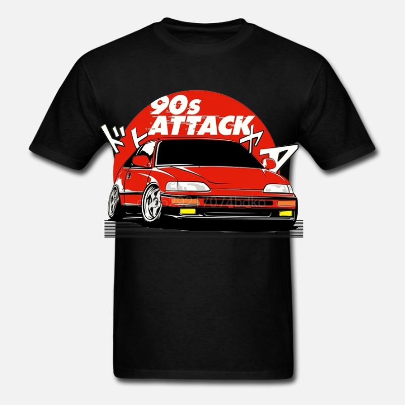 

Men tshirt CRX 90s Attack Unisex T Shirt women T-Shirt tees top, Men-darkpurple