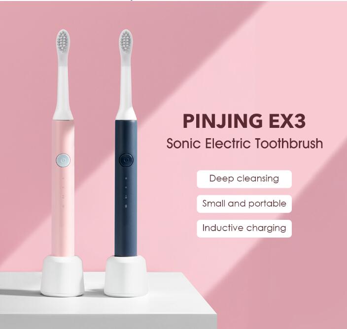 

Xiaomi Youpin SOOCAS SO WHITE PINJING EX3 Sonic Electric Toothbrush for Xiaomi Mijia Ultrasonic Automatic Tooth Brush Rechargeable C1