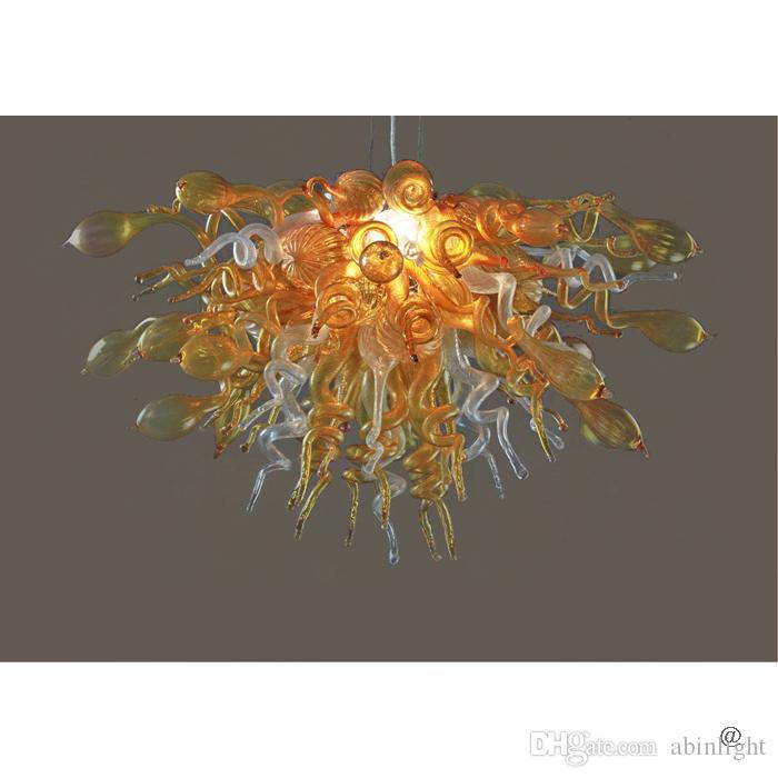 

Modern Crystal LED Italy Designed Hand Blown Glass Chandelier Light Murano Glass Art Glass Chandelier for Home Decor
