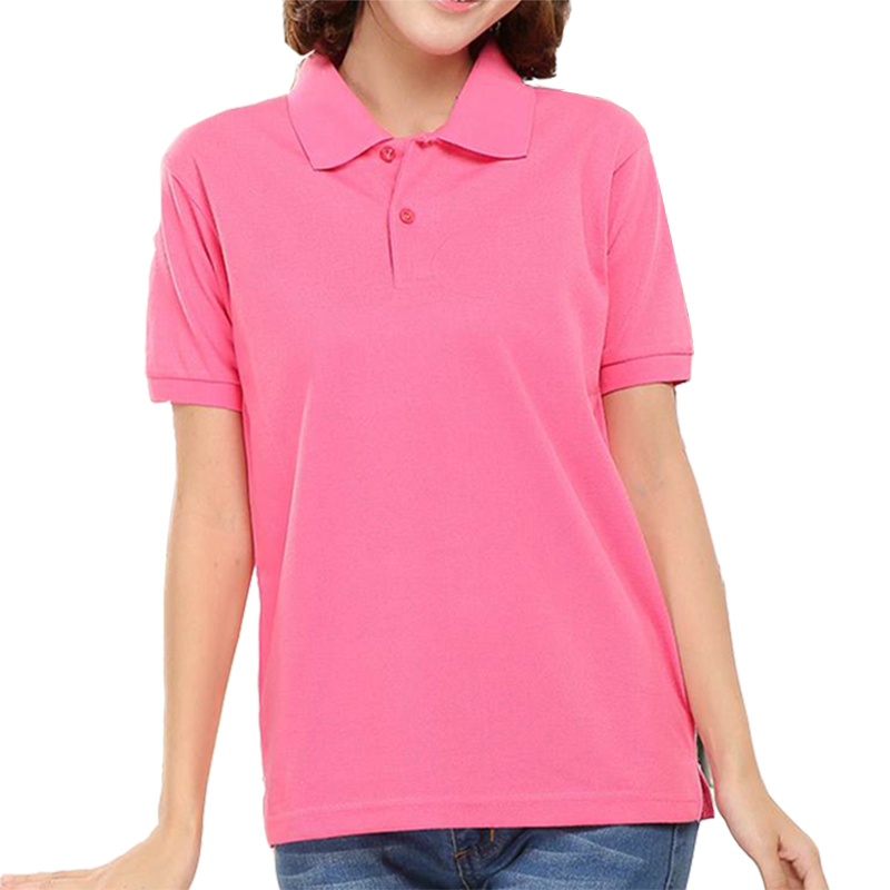 

Solid Women Thicker Polos Short-sleeved Summer Cotton Leisure Female Casual Plus Size Woman Quick Dry Polo shirt 3XL, White