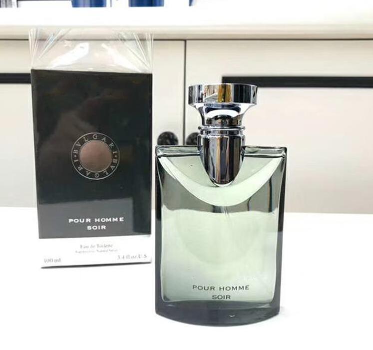 

A+++++ xcellent Perfume for Men Pour Homme 100ml 3.4Floz EDT Eau de Toilette Soir Floral Woody Musk Spray Bottle Design Same Brand