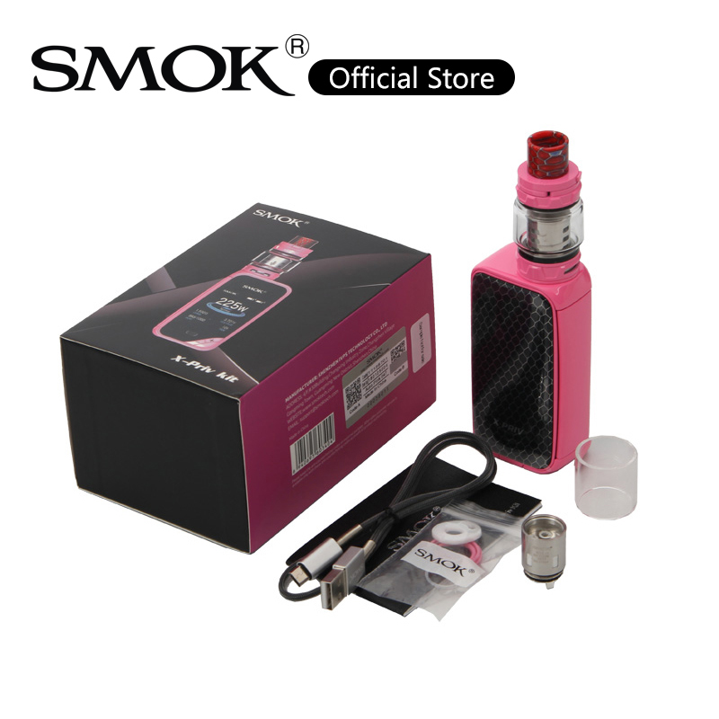 

SMOK X-Priv Kit 8ml TFV12 Prince Tank 225W X-Priv Mod 2.0-inch HD Screen Patented Locking Mechanism 100% Original