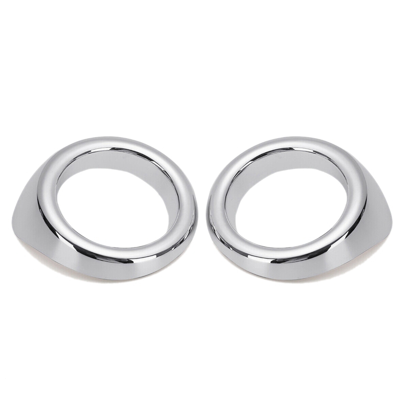 

2PCS(Left & Right ) Chrome Light Cover Front Lamp ABS Cover for XV 2018
