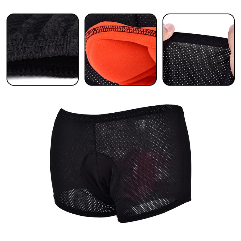 

Unisex Comfortable Cycling Underwear High Quality Sponge Gels Padded Bike Short Pants Suitable For Outdoor Training Shorts, As pic