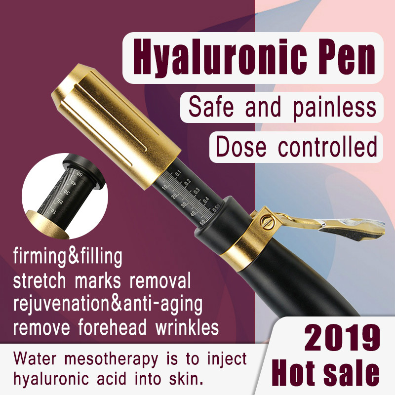 

High Pressure Hyaluron Pen Gun 0.3ML 0.5ml Hyaluronic Injection Atomizer Water Syringe Needle for Anti Wrinkle Lifting Lip