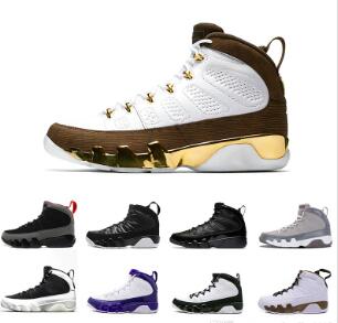 

2019 Mop Melo Bred 9 9s LA Oreo basketball shoes IX Men space jam Tour Yellow Black Red The Spirit sports Sneakers, #4